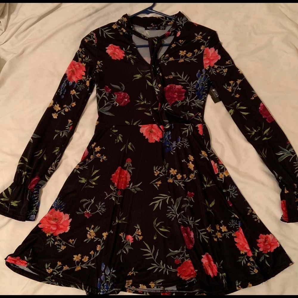 Nasty gal floral dress